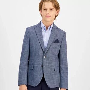 B by Brooks Brothers Boys Houndstooth Sport Jacket